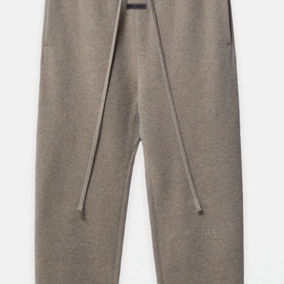 Fear of God Essentials Relaxed Sweatpants, Dark Oatmeal NWT $130 - Picture 2 of 6